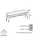 نیمکت فلزی ساده نهال سان