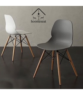 صندلی بدون دسته کندو پایه چوب