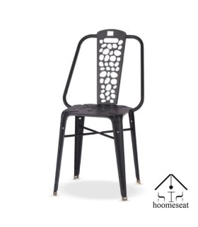 صندلی فلزی نوید 45 طرح سنگ نهال سان