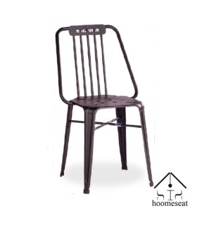 صندلی فلزی نوید ۴۵ طرح طاووس نهال سان