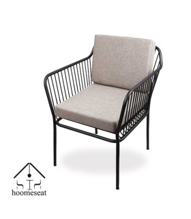 صندلی مبلی تورینو دسته میله ای