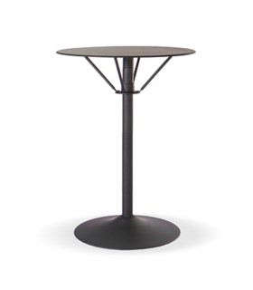 میز تک پایه فلزی گرد