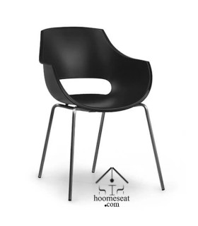 صندلی پلاستیکی اوپالی پایه فلزی